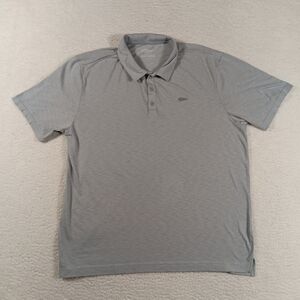 Goruck Shirt Mens Large Gray Short Sleeve Polo Performance Golf Office Outdoor